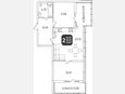 3-комнатная квартира, 56.06 м², 16/17 этаж фото 0